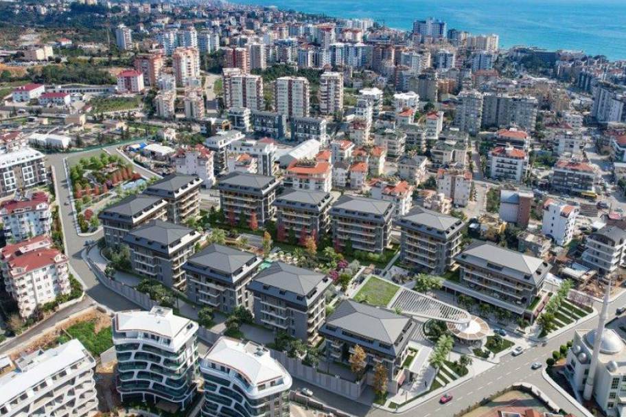 Luxury apartments for sale in Alanya oba